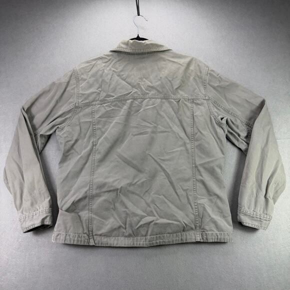 Columbia Sportswear Company Women’s Gray Full-Zip Jacket Cotton Blend Size L - Picture 2 of 12